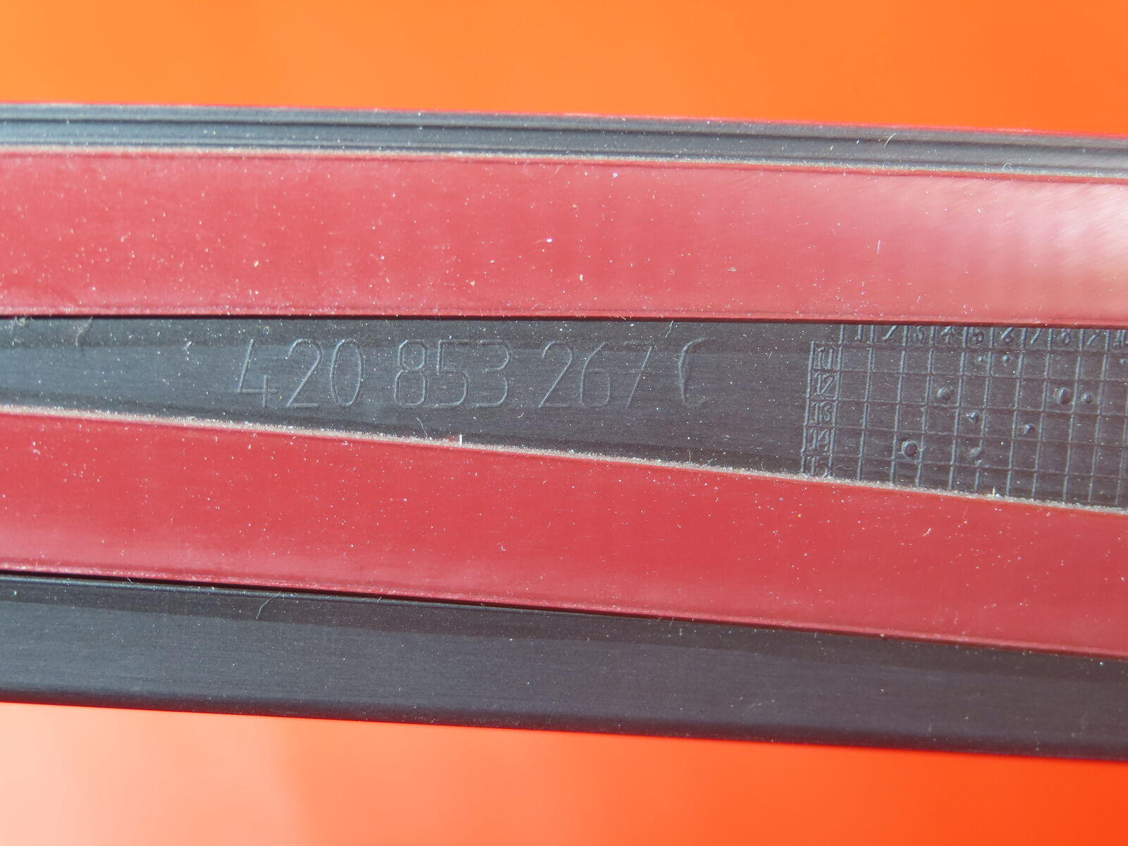 AUDI R8 BELT MOLDING 2009 2010 2011 2012 2013 2014 2015