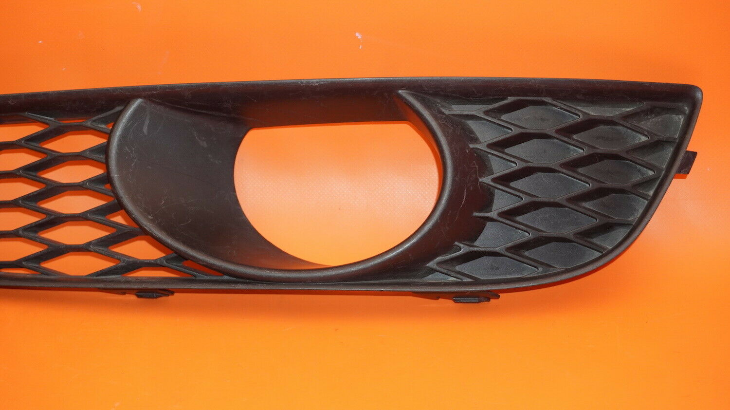 X AUTOHAUX Front Left Fog Light Grille Cover For Audi Q7 Sportback 2010-2015 - Honeycomb Black Plastic