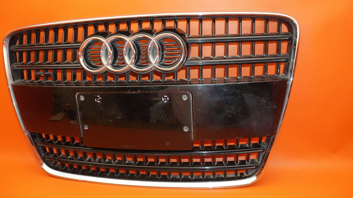 AUDI Q7 GRILLE 2007 2008 2009 BLACK 4L0853651A OEM