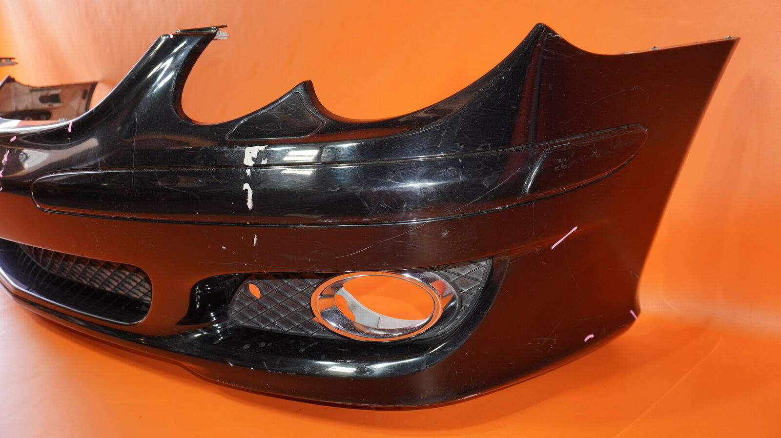Genuine Mercedes-Benz Front Bumper Tow Eye Cap – SL500 SL600 SL55, Primed, OEM 2308850123