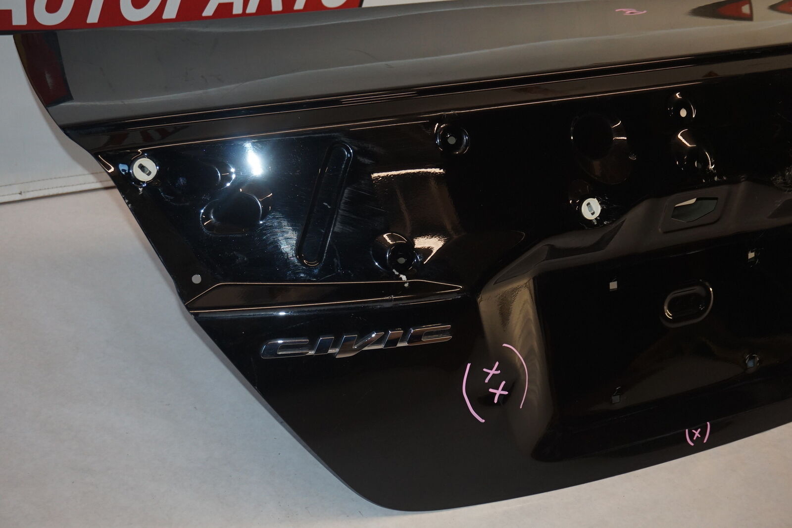 HONDA CIVIC TRUNK LID 2012 2013 2DOOR COUPE BLACK OEM