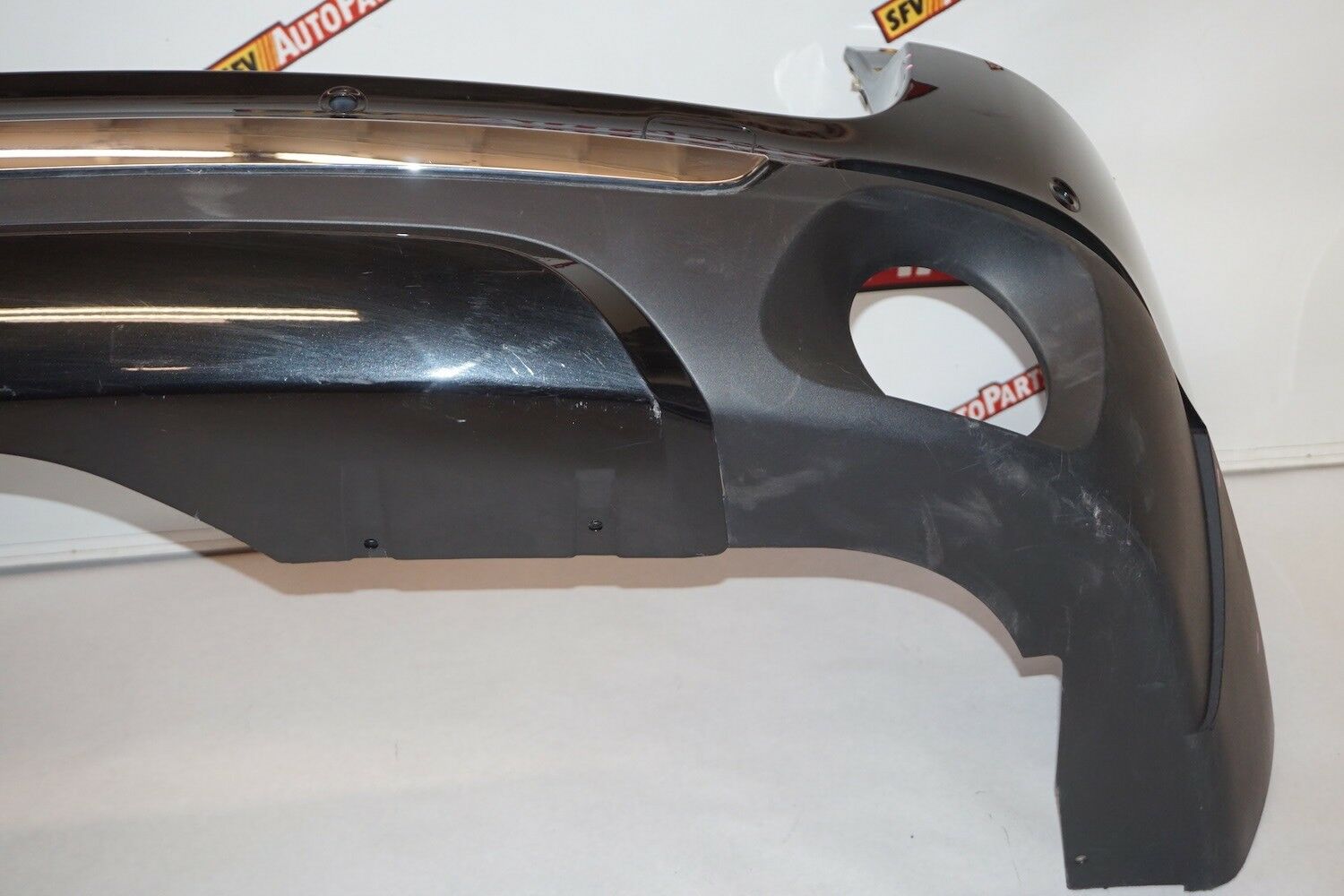 BMW X5 REAR BUMPER 2014 2015 F15 5112 7294392 BLACK OEM