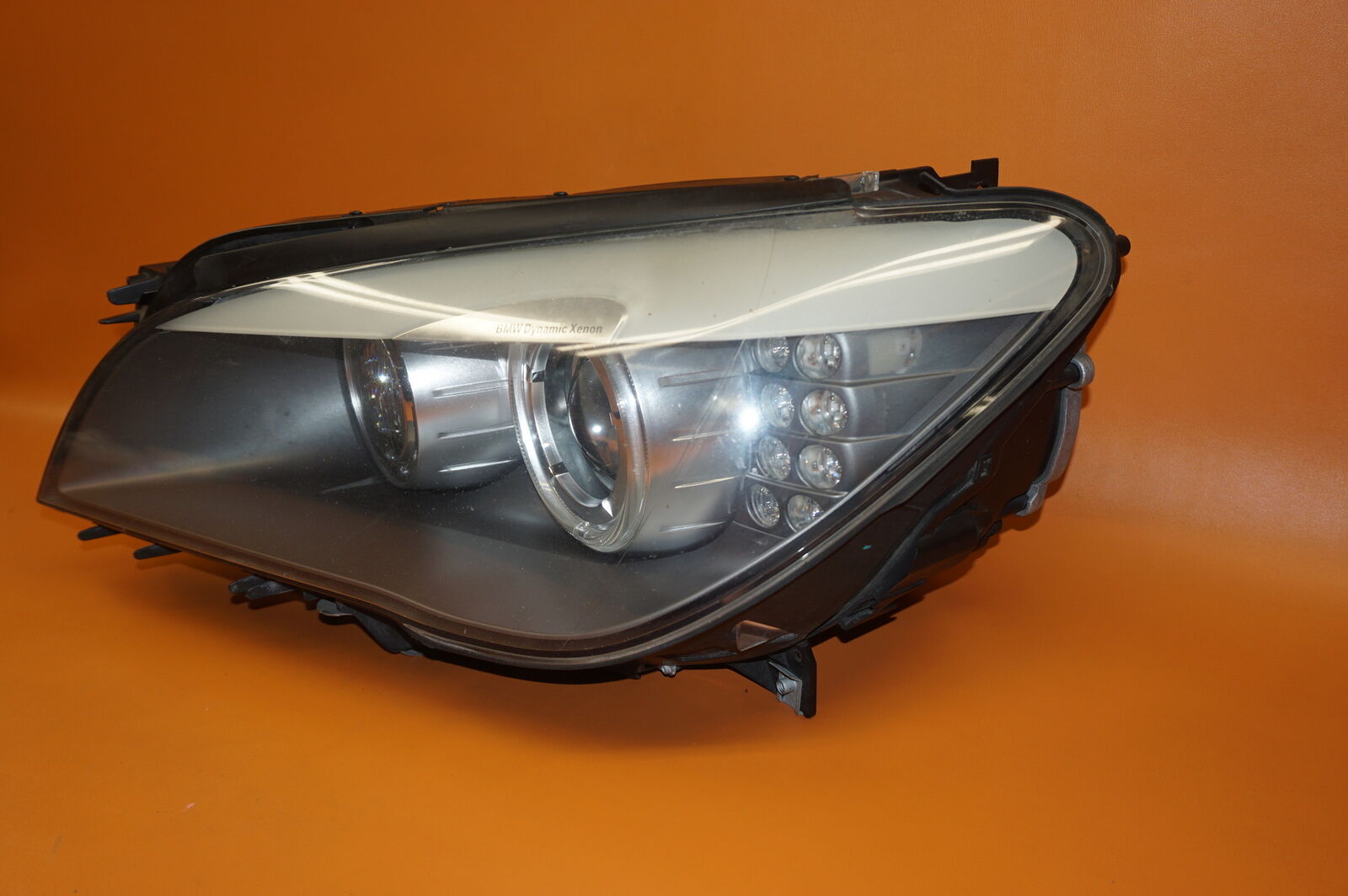 BMW 750 HEADLIGHT LEFT DRIVER 2009 2010 2011 2012 2013 7 SERIES XENON