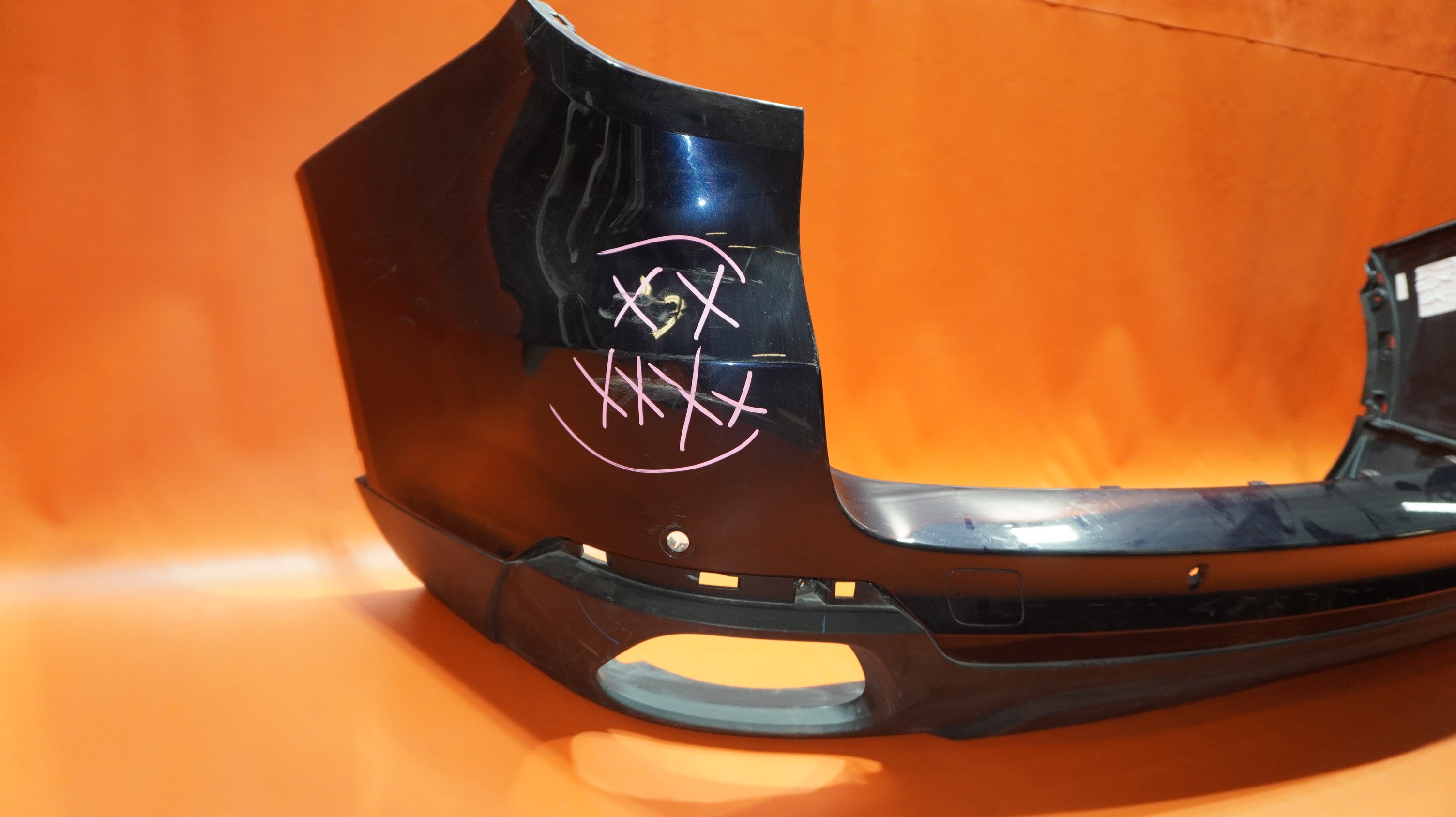 BMW X5 REAR BUMPER 2014 2015 2016 BLUE 51127294392 F15 35I 35 X DRIVE