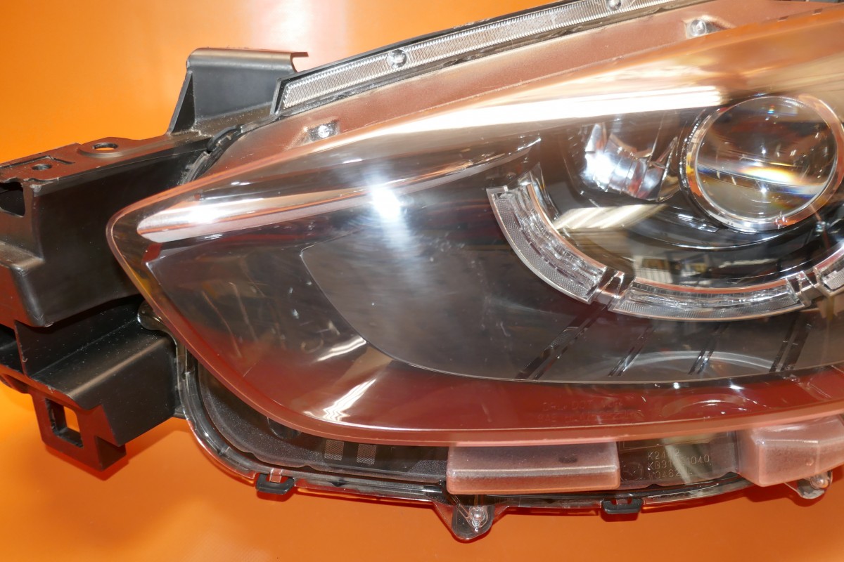 MAZDA CX5 HEADLIGHT LEFT DRIVER 2015 2016 LED KA0G 51 040C OEM