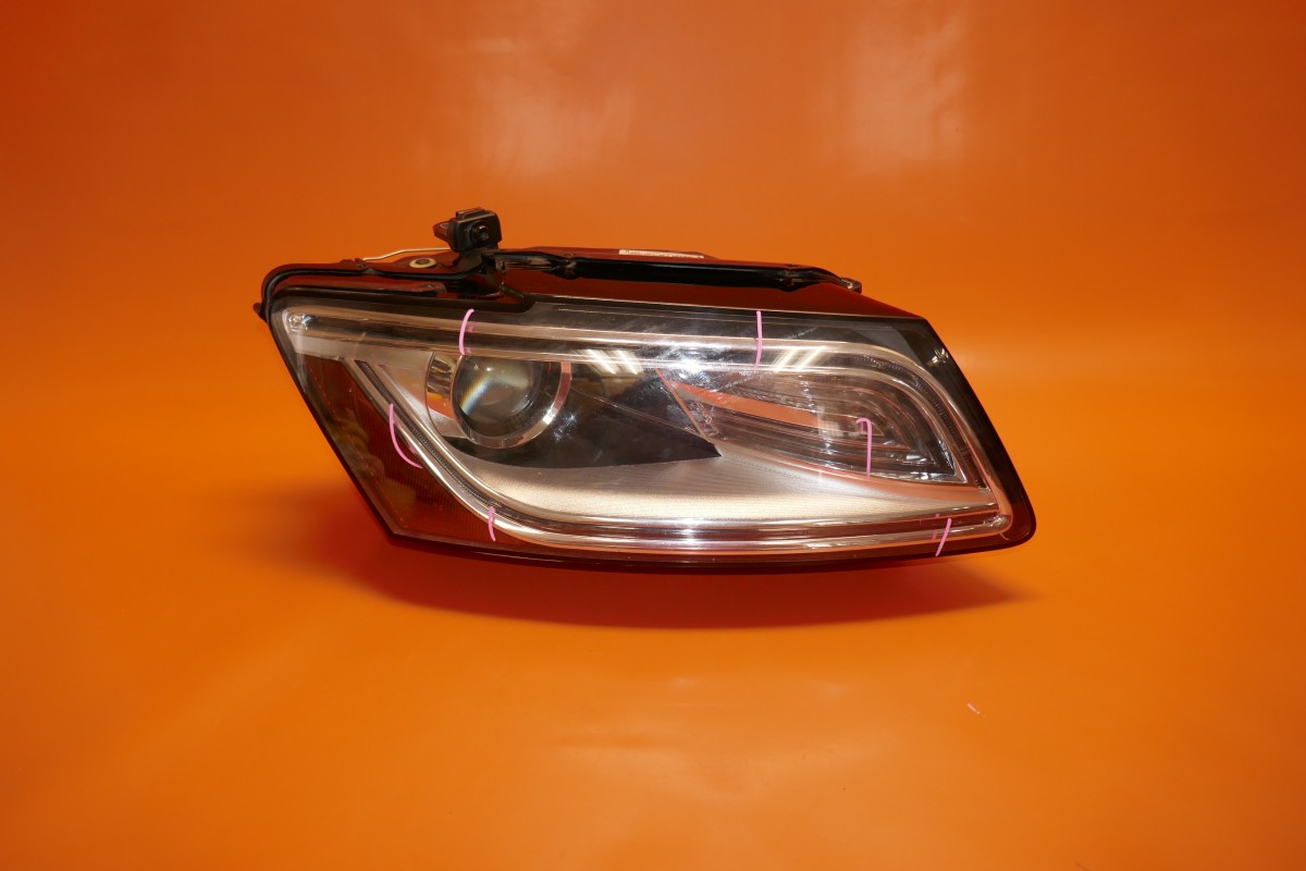 AUDI Q5 HEADLIGHT RIGHT PASSENGER 2013 2014 2015 2016 BI XENON LED
