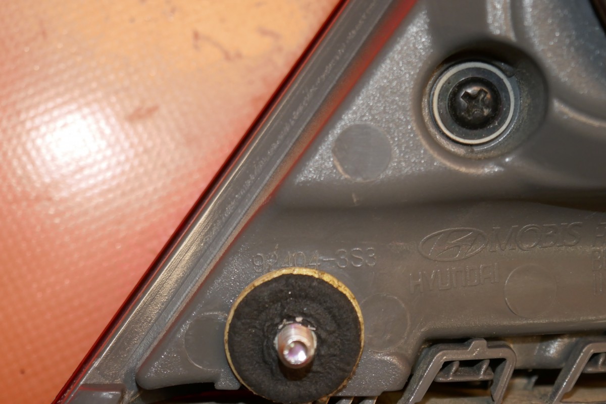 HYUNDAI SONATA TAIL LIGHT TRUNK RIGHT PASSENGER 2011 2012 2013 2014