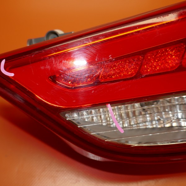 HYUNDAI SONATA TAIL LIGHT TRUNK RIGHT PASSENGER 2011 2012 2013 2014