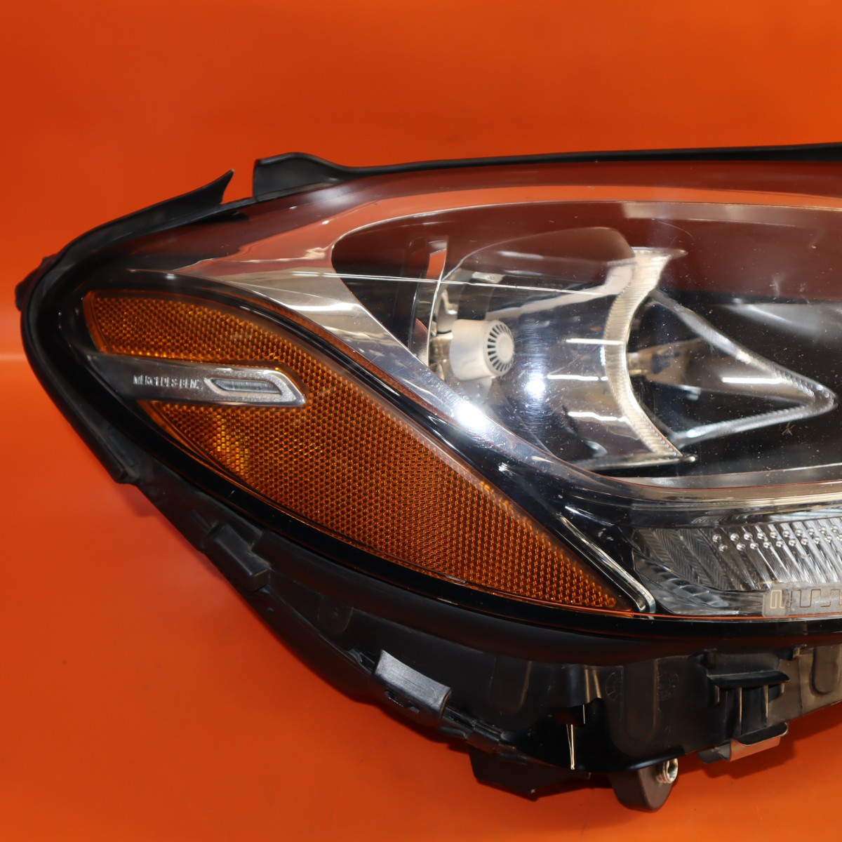 MERCEDES C300 HEADLIGHT RIGHT PASSENGER 2015 2016 2017 HALOGEN