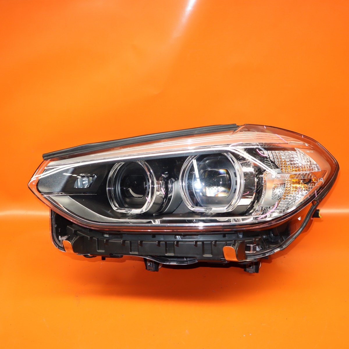 BMW X3 HEADLIGHT LEFT DRIVER 2018 2019 2020 2021 FULL LED X4 873965101 OEM