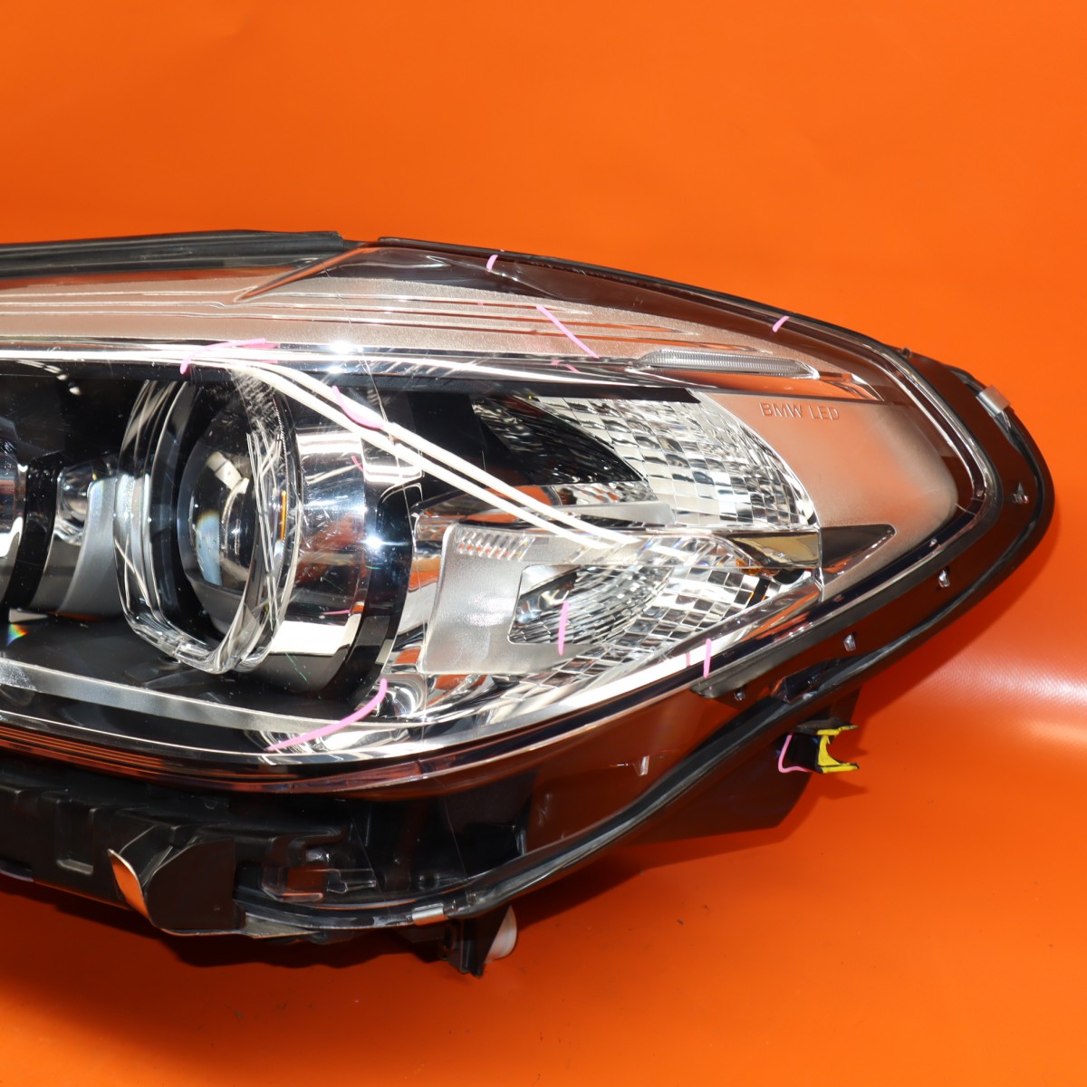 BMW X3 HEADLIGHT LEFT DRIVER 2018 2019 2020 2021 FULL LED X4 873965101 OEM