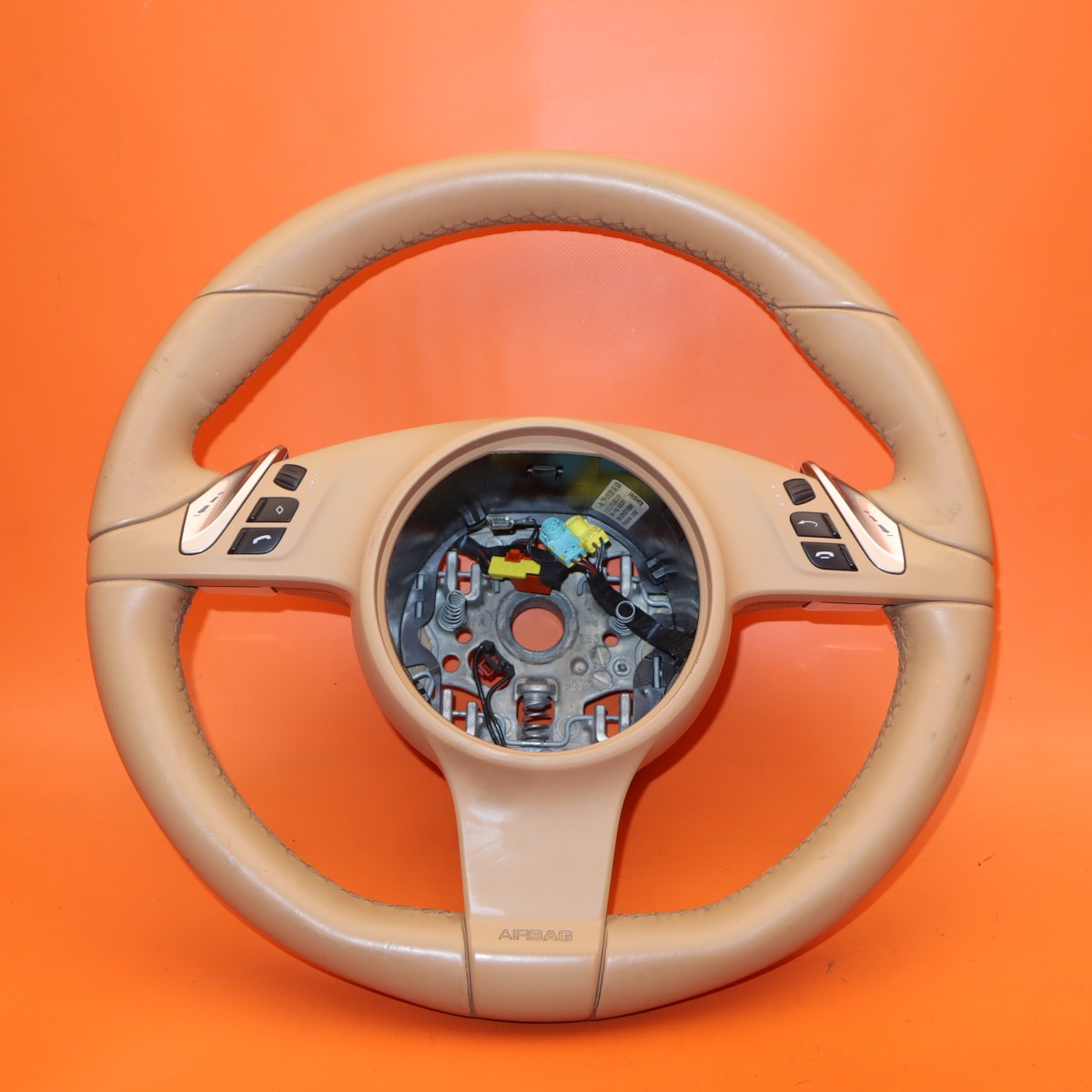 PORSCHE 911 STEERING WHEEL 2013 2014 2015 2016 CAYENNE PANAMERA