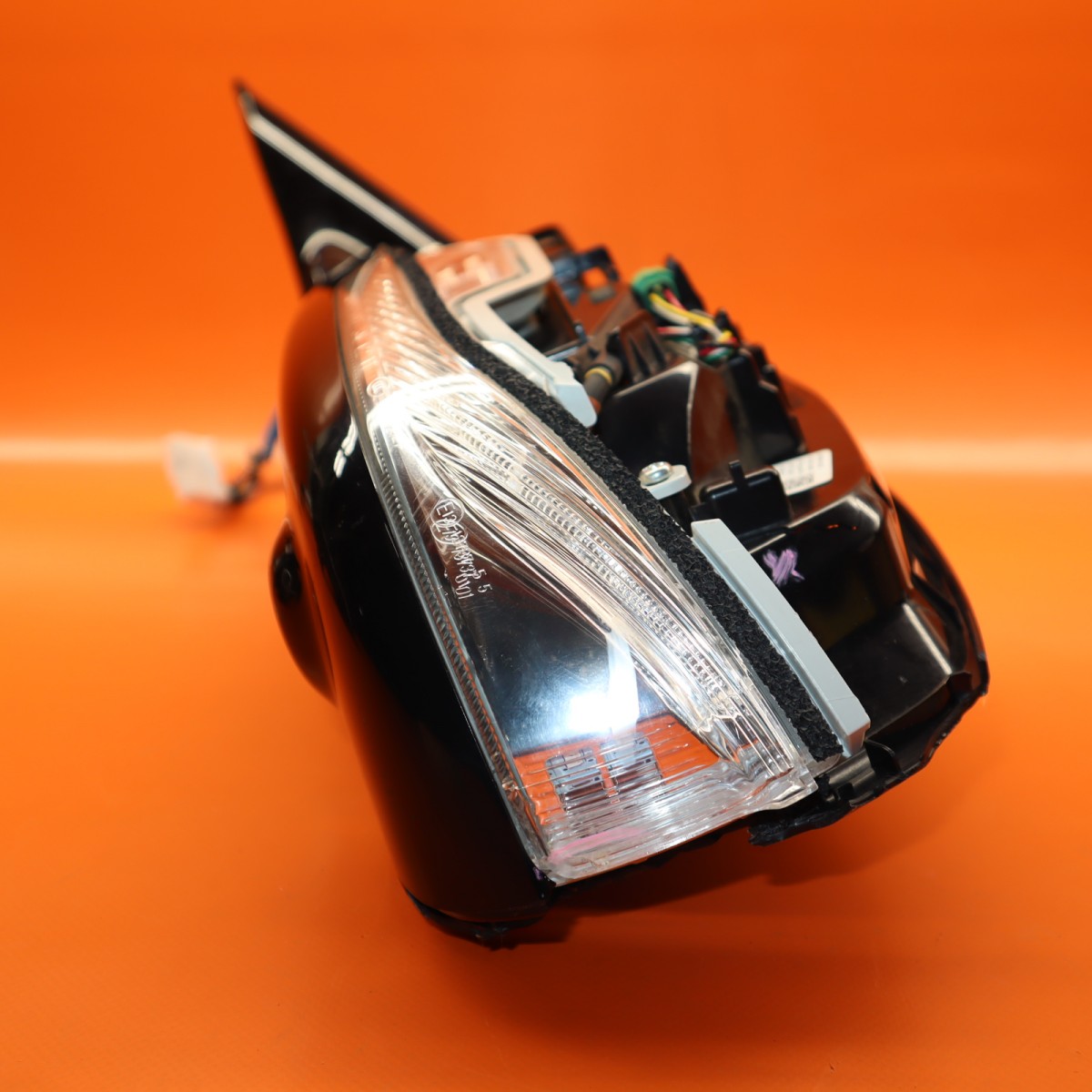 INFINITI Q50 MIRROR LEFT DRIVER 2019 2020 2021 96302 6HL5B DAMAGED OEM