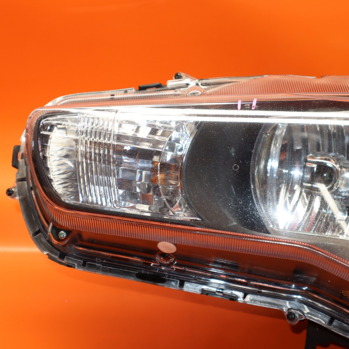 MITSUBISHI LANCER EVO HEADLIGHT LEFT 2008 2009 2010 2011 2012 2013 2014