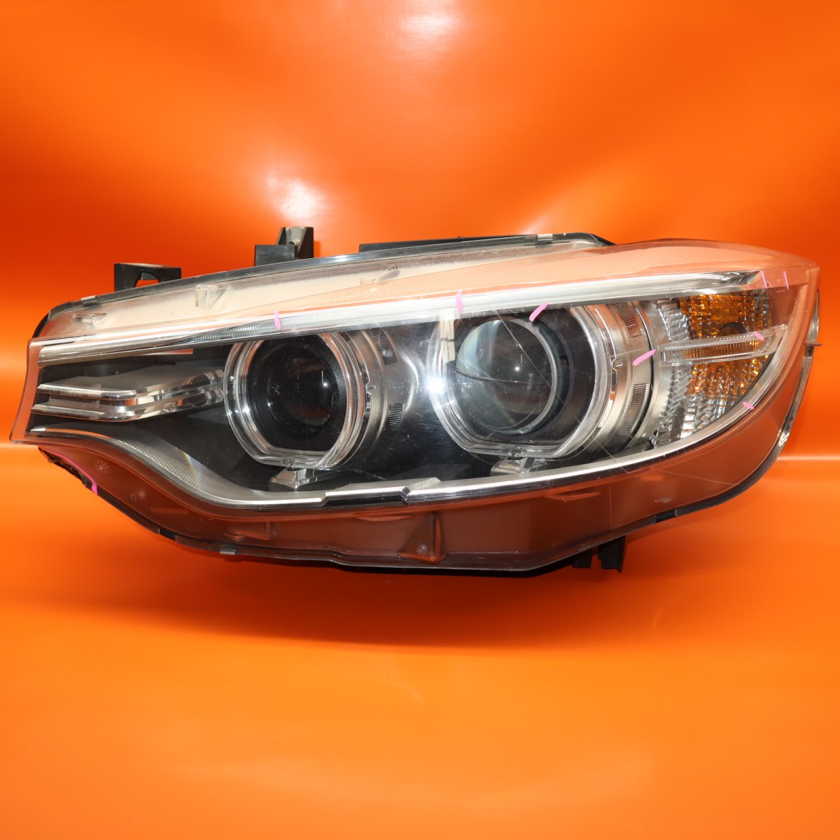BMW 435 HEADLIGHT LEFT DRIVER 2014 2015 2016 7460629-01 M4 M3  
