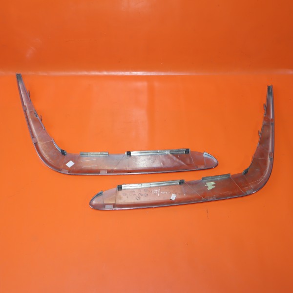 MWMotoring Chrome Grille Trim For Jaguar XJ6 XJ8 XJ12 1995-2003 | Peel & Stick