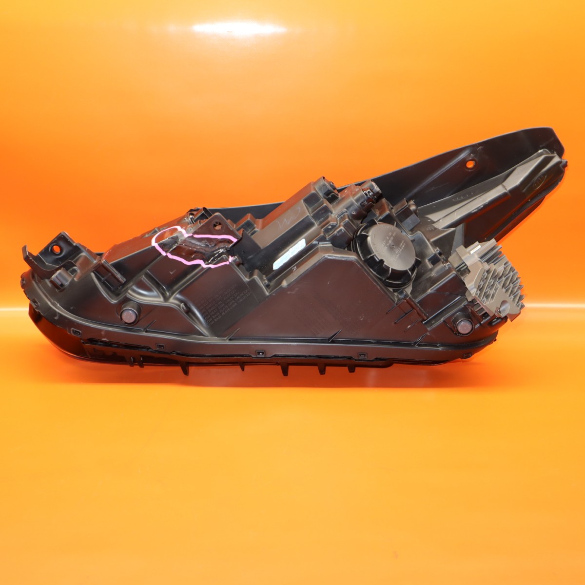 KIA K5 HEADLIGHT RIGHT PASSENGER 2020 2021 2022 2023 FULL LED 92102L3 OEM