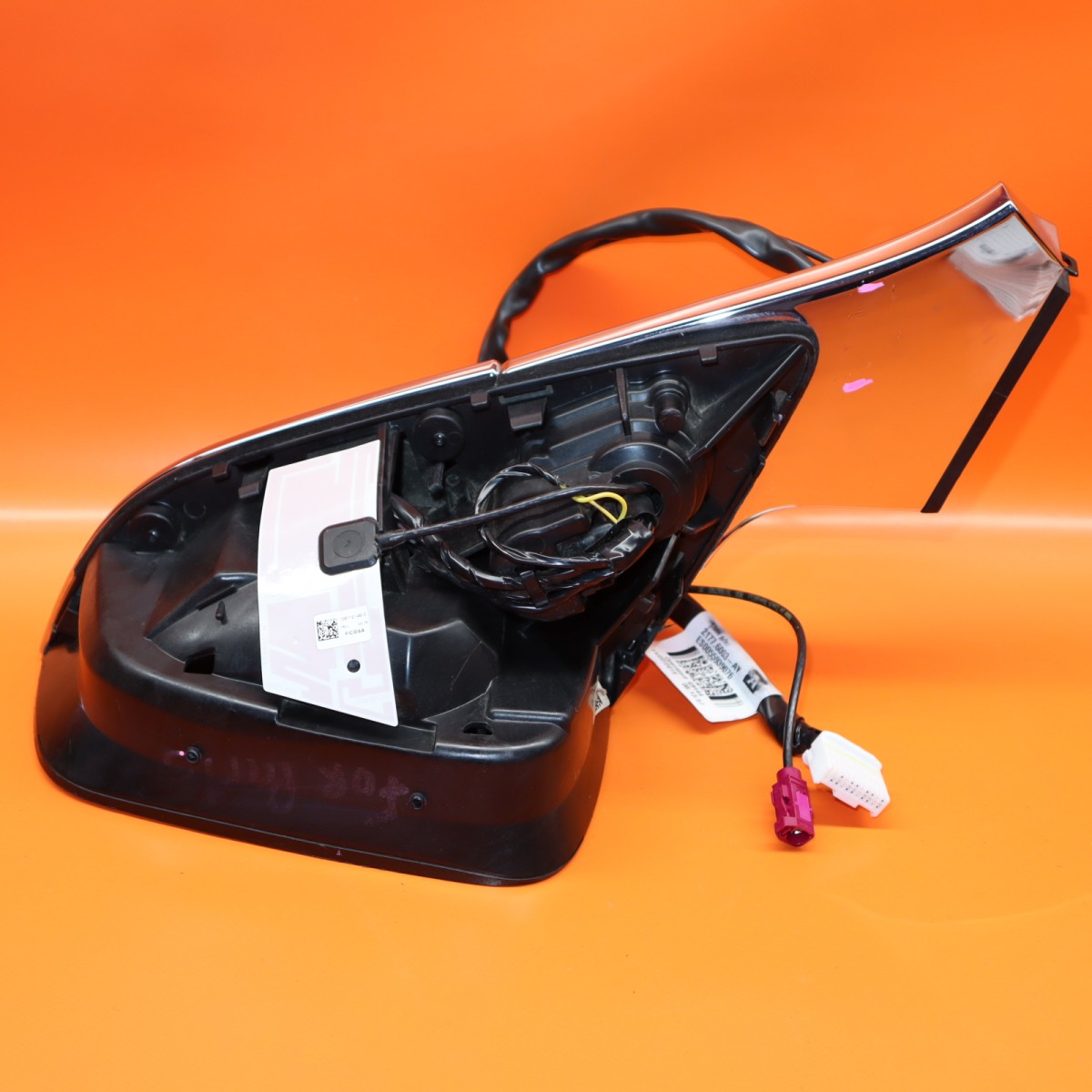 TESLA MODEL X MIRROR LEFT DRIVER 2016 2017 2018 2019 2020 103518000J OEM