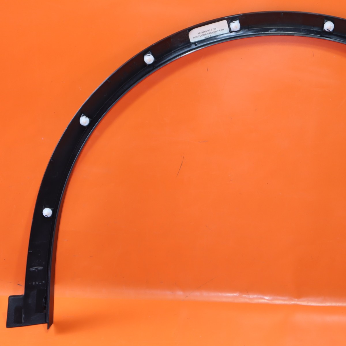 TESLA MODEL X FENDER FLARE LEFT FRONT 2021 2022 2023 160809400F PLAID OEM