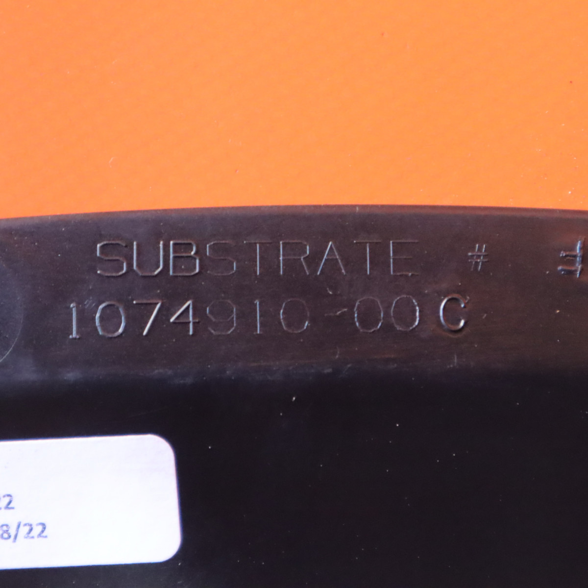 TESLA MODEL X TRUNK SIDE GARNISH RIGHT 2016 2017 2018 2019 2020  