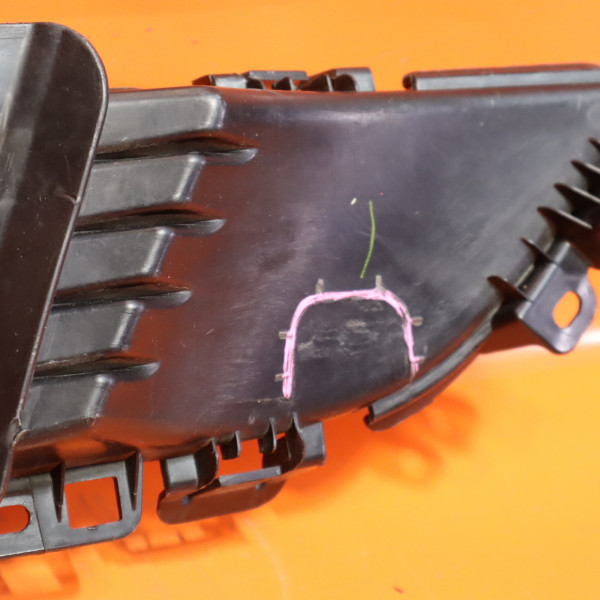 thumbnail interactive-video image 1 of Transmotor Front Bumper Center Lower Grille For 2020-2023 Tesla Model Y - OEM 1493759-00-A Textured Black 1 of 5